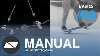 MANUAL SKATEBOARDING START TUTORIAL 30 [upl. by Fonzie462]