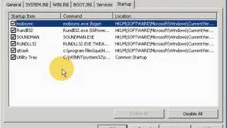 How To Use MSConfig Microsoft System Configuration [upl. by Driskill]