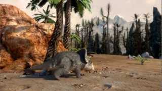 Films from DinoPark  Triceratops [upl. by Ardnekat236]