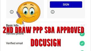 😊Womply Second Draw SBA Approved Gross Income PPP Paycheck Protection Loan Promissory Note Docusign [upl. by Iz756]