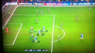 Ivanovic goal vs Napoli [upl. by Amelus21]