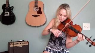 Tennessee Whiskey Chris Stapleton  Violin ImprovisationCover by Justine Griffin [upl. by Courtnay711]