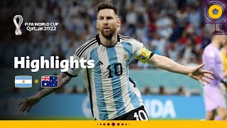 Messi magic  Argentina v Australia  Round of 16  FIFA World Cup Qatar 2022 [upl. by Yenobe]