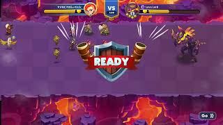 TOP TROOPS  Boss LAVA LORD lv17  how to get best dame [upl. by Ahsie]