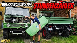 Was hat der Kübel gelaufen  UNIMOG 421 ist kein Radlader  Krempel holen 20  vlog 398 [upl. by Meirrak]