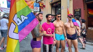 El Barrio CHUECA Madrid España Y Sus Calles Madrid Orgullo 2024 Madrid GAY Pride 2024 [upl. by Aneel92]