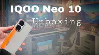 IQOO Neo 10 Unboxing First Look ⚡ More amp Check Description [upl. by Alta]