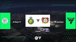 AL NASSR VS BAYER LEVERKUSEN EA SPORTS FC 24 MOBILE GAMEPLAY [upl. by Atinyl]