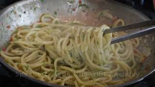 Spaghetti Aglio Olio with Anchovy [upl. by Suilenrac]