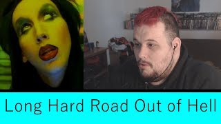 Marilyn Manson  Long Hard Road Out of Hell Reaction  This one is weird [upl. by Taveda625]