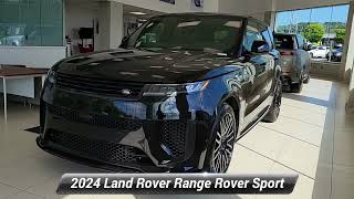 New 2024 Land Rover Range Rover Sport SV Edition One Obsidian Black Eatonton NJ RA197426 [upl. by Christal]