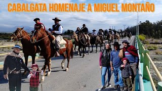 CABALGATA HOMENAJE A MIGUEL MONTAÑO EN JÁCHAL🐴🐴 [upl. by Jakie754]