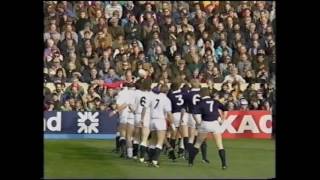 1990 Scotland 137 England Five Nations Rugby Union [upl. by Ahsatel]