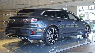 Volkswagen Arteon R Shooting Brake  Visual Review [upl. by Haggi]