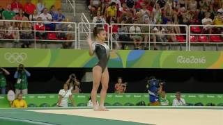 Elisa Meneghini 2016 Olympics QF FX [upl. by Anoblav151]