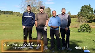 Playing Hole 12 Captains Charity Day Kilton Forest Golf Course [upl. by Elokin109]