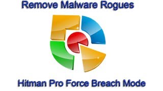 Remove Rogues with Hitman Pro quotForce Breach Modequot it stops non essential processes [upl. by Denver416]