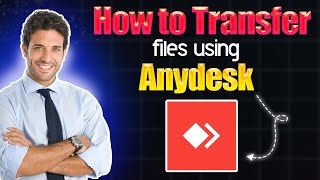 How to transfer files using AnyDesk [upl. by Wolenik]