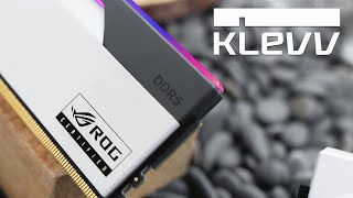 This RGB Memory is BEAUTIFUL  KLEVV Computex 2024 [upl. by Yznil]