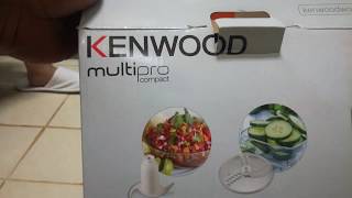 KENWOOD FOOD PROCESSOR FDP 303 WH [upl. by Aicilaanna]