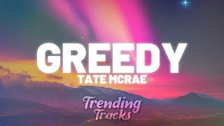 Tate McRae  greedy Clean  Lyrics [upl. by Sezen]