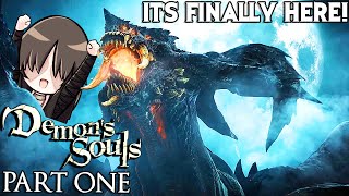 ITS FINALLY HERE Character Creator And THE FIRST Boss Demons Souls Gameplay PART 1 [upl. by Idolem313]