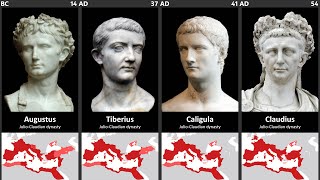 Timeline of the Roman and Byzantine Emperors [upl. by Murdock]