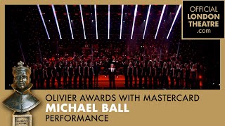 Michael Ball performs Love Changes Everything  Olivier Awards 2013 with Mastercard [upl. by Isabel]