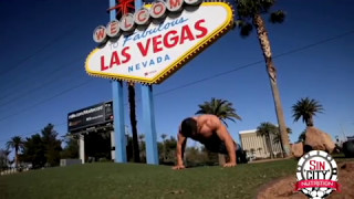 Mr Ostler at the infamous Las Vegas sign [upl. by Flavius]