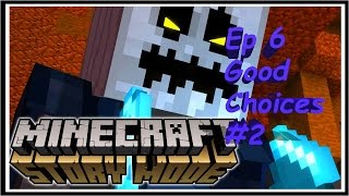 Minecraft Story Mode Episode 6 A Portal To Mystery Part 2 GoodFunny Choices [upl. by Ylehsa229]