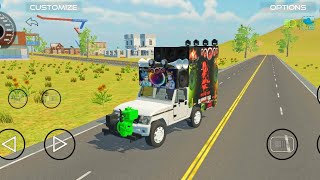 💥Rajasthani DJ pickup 😱Indian Vehicles Simulator 3d pickup djpickuplover djpickup2022 [upl. by Tybalt]