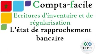 Comptabilité générale  L’état de rapprochement bancaire [upl. by Pomona110]