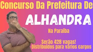 Concurso da prefeitura de AlhandraPB [upl. by Prent]