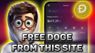 Free Dogecoin Earning Site Earn Free Doge Straight To Your Wallet [upl. by Petrine]