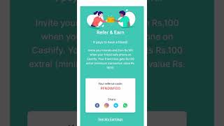 cashify referral code  Cashify refer code  Cashify ka referral code  Cashify app referral code [upl. by Noyr916]