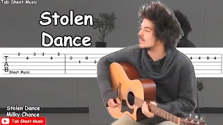 Milky Chance  Stolen Dance Guitar Tutorial [upl. by Sidran]