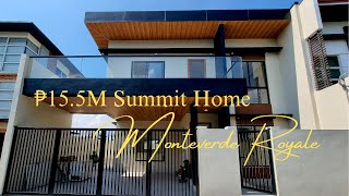 Summit Home in Monteverde Royale Taytay Rizal  Php155M  ALL  IN [upl. by Fenny]