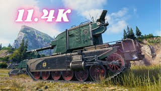 FV4005 Stage II 114K Damage 9 Kills World of Tanks [upl. by Legim]