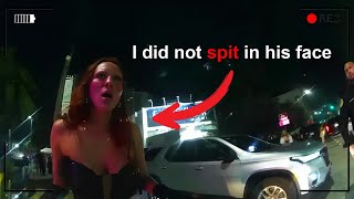 WILD Night Out Loopy KAREN Causes CHAOS at Miami Club – SHOCKING Arrest [upl. by Ayotac300]