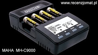 Maha MH C9000  prezentacja ładowarki  charger preview [upl. by Yrac960]