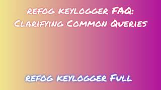 How to Install refog keylogger 2024 BeginnerFriendly Steps [upl. by Leamiba]