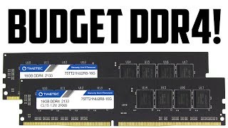 The BEST CHEAP BUDGET DDR4 RAM TimeTec DDR4 RAM Review [upl. by Oicangi]