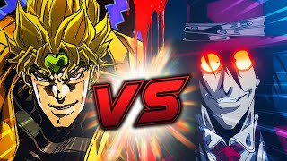 DIO vs Alucard BATTLE Only  Hellsing VS JoJos Bizarre Adventure [upl. by Enahc357]