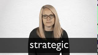 How to pronounce STRATEGIC in British English [upl. by Alexi]