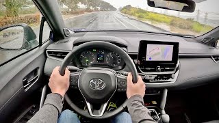 2023 Toyota Corolla Cross Hybrid  POV First Impressions [upl. by Octavian]