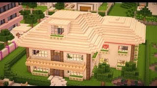 Minecraft  Modern House 005 HDDownload [upl. by Atinnor893]