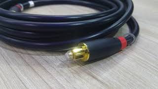 Toslink Cable by Syncwire 3 meter optical audio cable  Unboxing and testing [upl. by Yenaled]