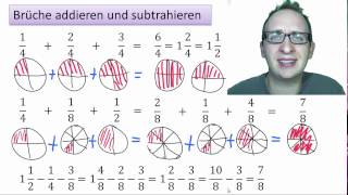 31 Brüche addieren und subtrahieren [upl. by Yllier]