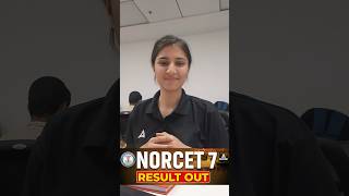 NORCET 7 Result Out NORCET7 NORCET2024 NursingExams ExamResults CutOffMarks [upl. by Irot]