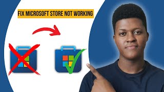 How To Fix Microsoft Store Not Working 2024 [upl. by Divan385]